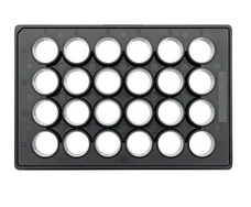 德國艾本德(Eppendorf)Cell Imaging Plates，帶板蓋，黑色底透，平底無菌、無熱原,無RNase和DNase,無人類和細菌DNA。無細胞毒素,24孔細胞成像培養(yǎng)板,25μm薄膜