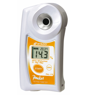 ATAGO(愛拓)PAL-17S 高果糖玉米糖漿濃度計(jì)(HFCS-55)